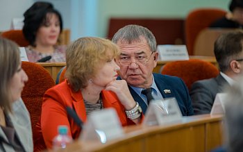 Заседание Законодательного Собрания Оренбургской области
